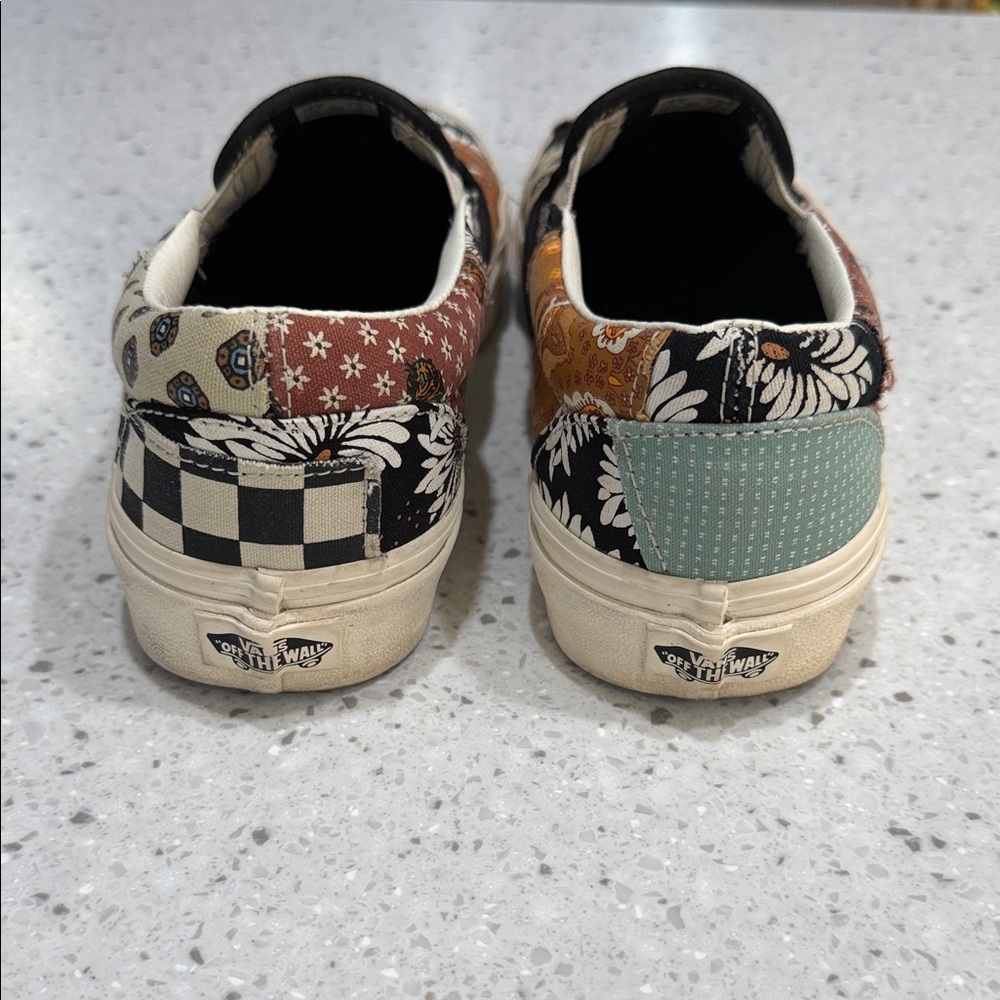 Vans Multicolor Patchwork Slip-Ons - image 3